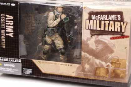 Action Figure Boxes - Military: Army Desert Infantry