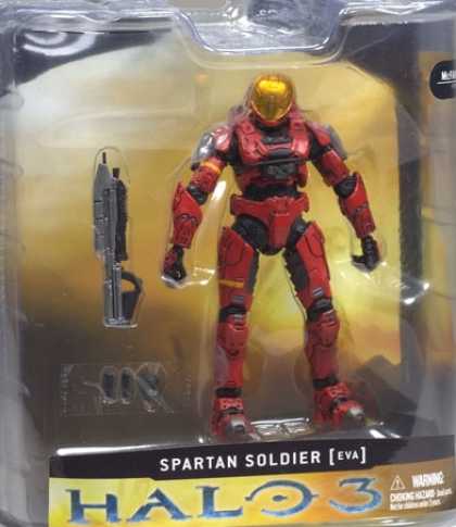Action Figure Boxes - Halo 3: Spartan Soldier Eva