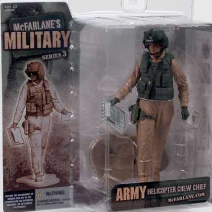 Action Figure Boxes - Military: Army Helicopter Crew Chief