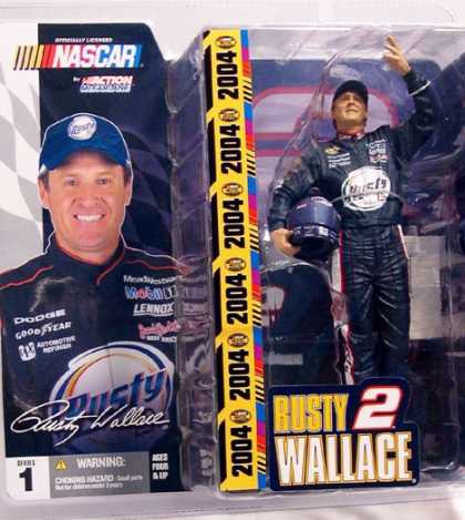Action Figure Boxes - Nascar: Rusty Wallace