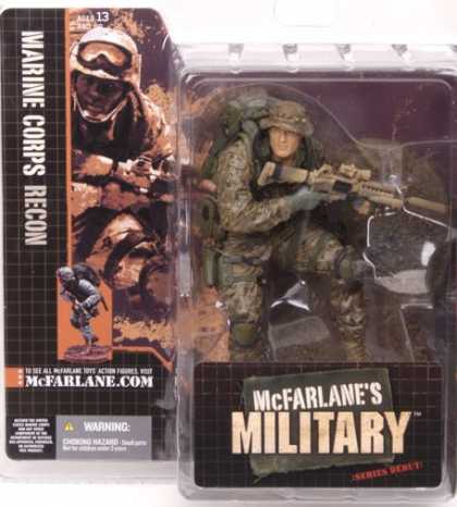 Action Figure Boxes - Marine Corps Recon