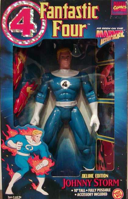Action Figure Boxes - Fantastic Four: Johnny Storm