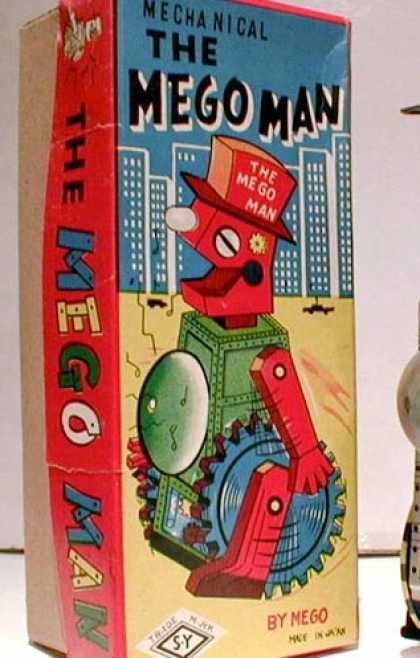 Action Figure Boxes - Mego Man