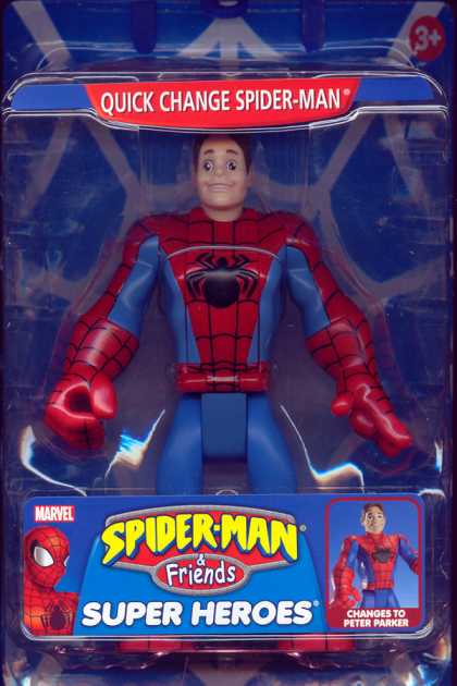 Action Figure Boxes - Quick Change Spider-Man