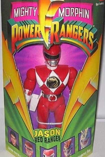 Action Figure Boxes - Power Rangers: Jason, Red Ranger