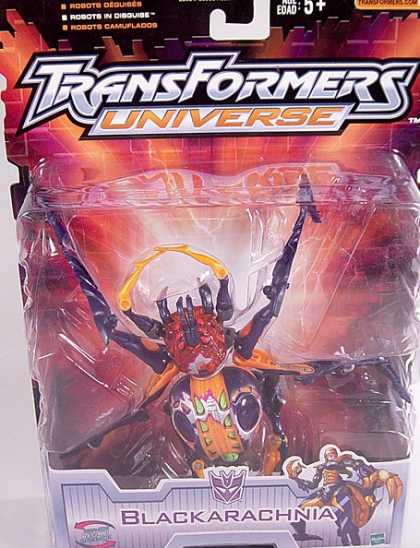 Action Figure Boxes - Transformers Blackarachnia