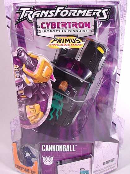 Action Figure Boxes - Transformers: Cannonball