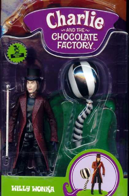 Action Figure Boxes - Charlie and the Chocolate Factory: Willy Wonka