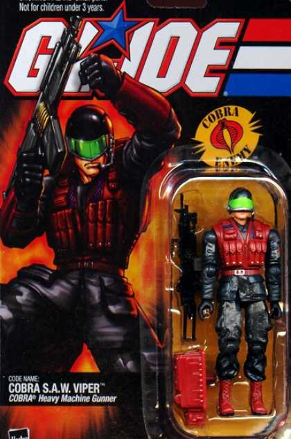 Action Figure Boxes - G.I. Joe: Cobra S.A.W. Viper