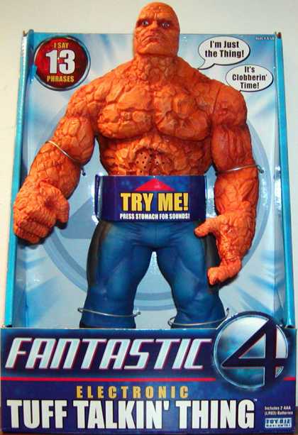 Action Figure Boxes - Fantastic 4: Thing