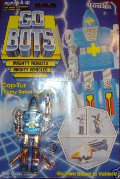 Action Figure Boxes - Gobots Cop-Tur