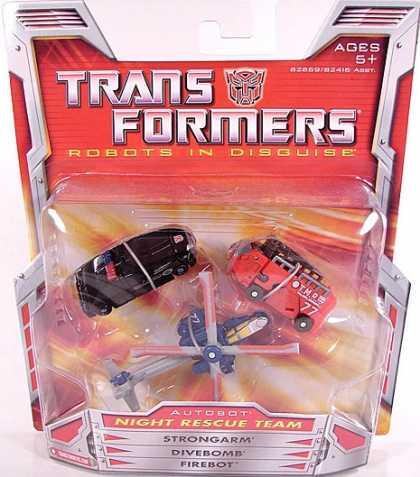Action Figure Boxes - Transformers Autobot Night Rescue Team