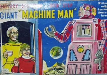 Action Figure Boxes - Giant Machine Man