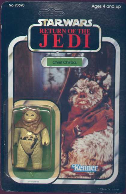 Action Figure Boxes - Star Wars Return of the Jedi: Chief Chirpa
