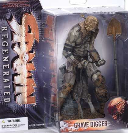 Action Figure Boxes - Spawn Grave Digger