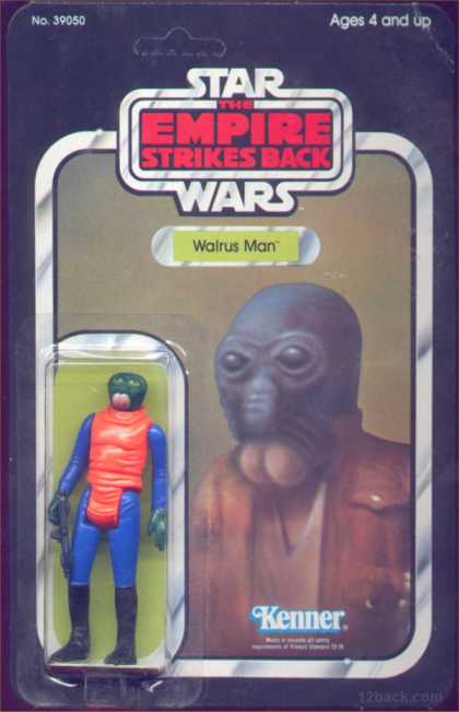 Action Figure Boxes - Star Wars: Walrus Man