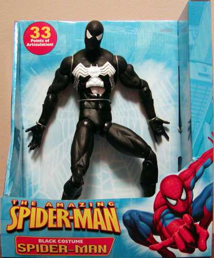 Action Figure Boxes - Black Costume Spider-Man