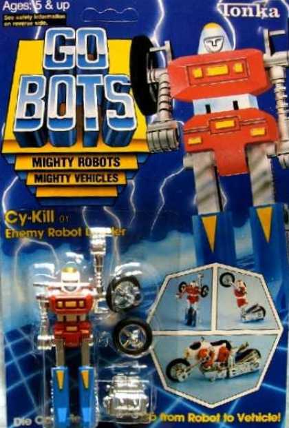 Action Figure Boxes - Gobots Cy-Kill