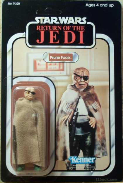 Action Figure Boxes - Kenner Star Wars: Prune Face