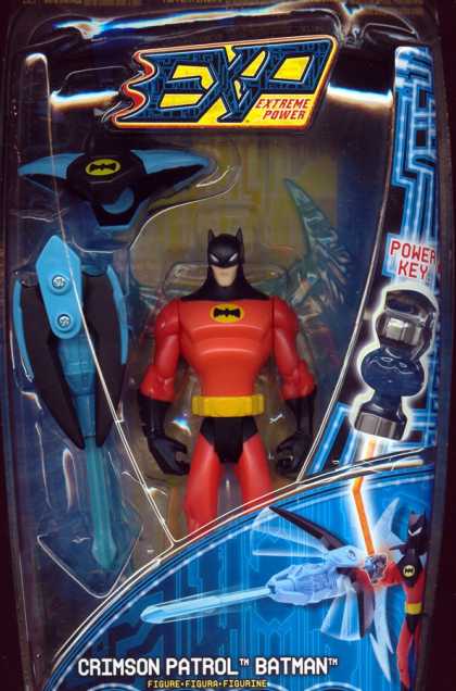 Action Figure Boxes - EXP Extreme Power: Crimson Patrol Batman