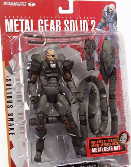 Action Figure Boxes - Metal Gear Solid 2: Solidus Snake