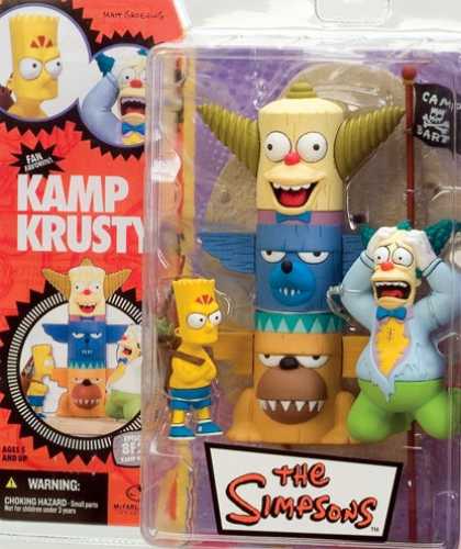 Action Figure Boxes - Simpsons: Kamp Krusty