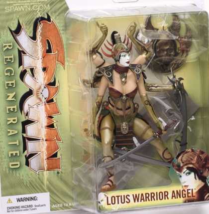 Action Figure Boxes - Spawn Lotus Warrior Angel