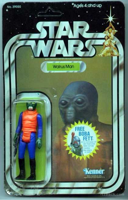 Action Figure Boxes - Star Wars: Walrus Man