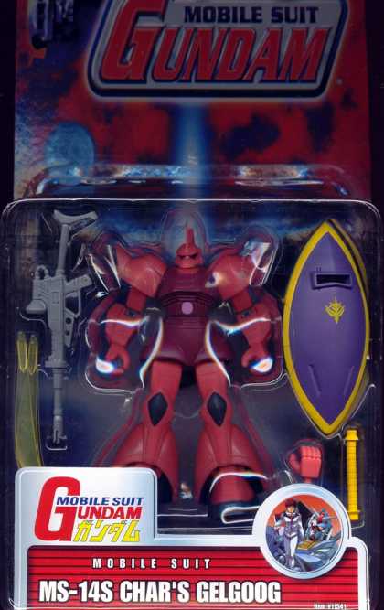 Action Figure Boxes - Mobile Suit Gundam: MS-14S Char's Gelgoog