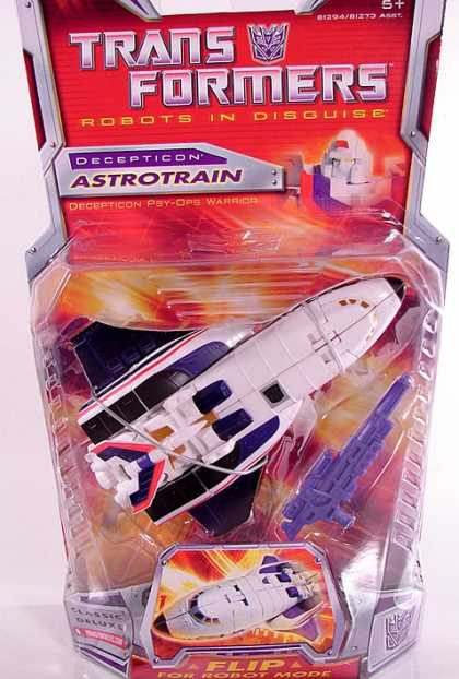 Action Figure Boxes - Transformers Astrotrain