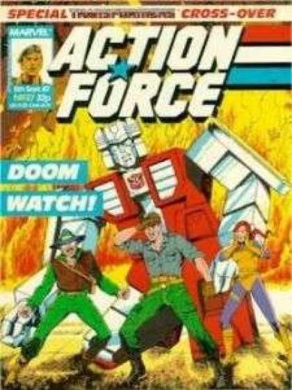 Action Force 27 - Doom Watch - Marvel - Transformers - Robot - Cross-over