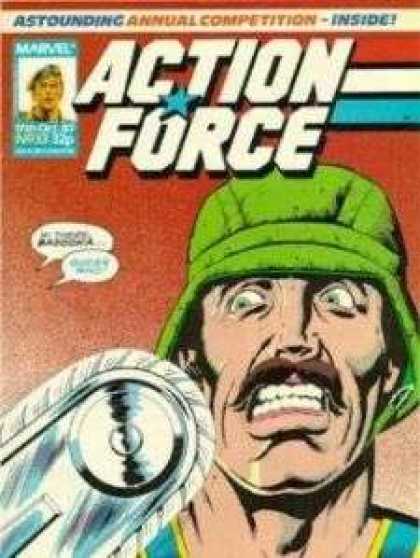 Action Force 33 - Red - Action - Captions - Thrill - Fear
