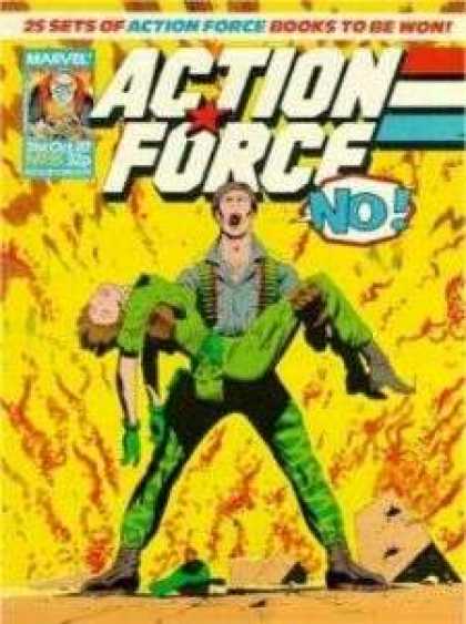 Action Force 35 - Marvel - No - Woman - Fire - Sand