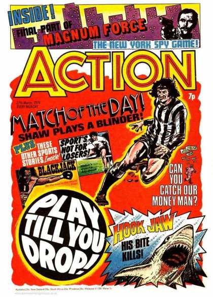 Action 7 - Magnum - Force - New York Spy Game - Match Of The Day - Soccer