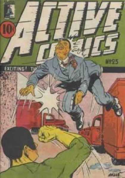 Active Comics 25 - Action - Crime - Transport - Superheroes - Supervillain