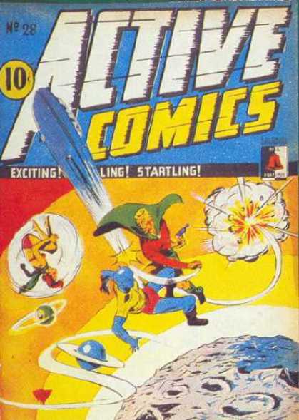 Active Comics 28 - No28 - 10c - Exciting - Startling
