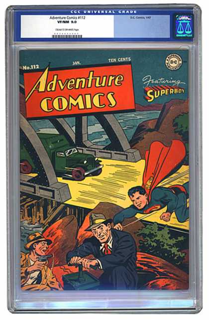 Adventure Comics 112 - Superboy - Superman - Cgc Universal - Dc - No112 Jan - George Roussos