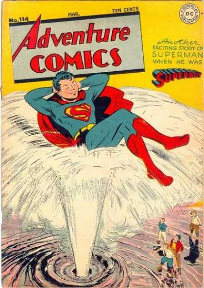 Adventure Comics 114 - Superboy - Superman - No 114 - March Issue - Dc