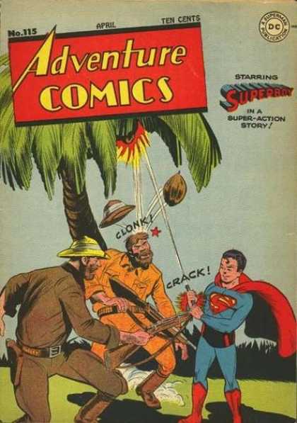 Adventure Comics 115 - Coconut - Crack - Superboy - George Roussos