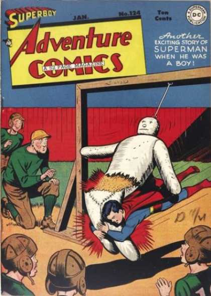 Adventure Comics 124 - Superboy - Football - Dummy - Superman