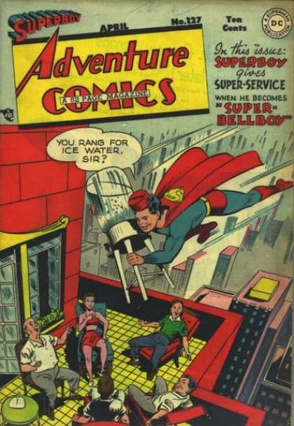 Adventure Comics 127 - Water - Superboy - Bellboy - George Roussos
