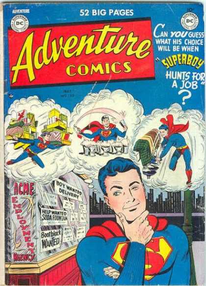 Adventure Comics 152 - Superboy - Shoe Shining - Comic - Dc - 52 Big Pages
