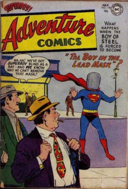 Adventure Comics 178 - Superboy - Mask - Lead