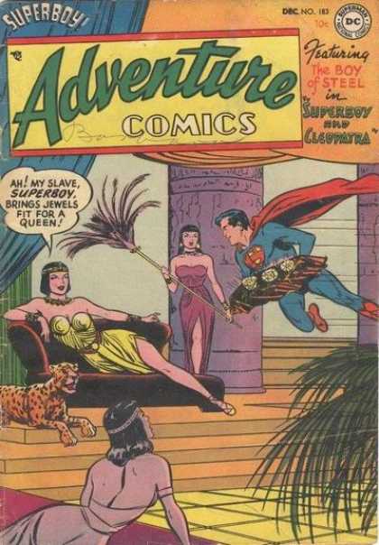 Adventure Comics 183 - Superboy - Cleopatra - Superman - Queen - Egypt