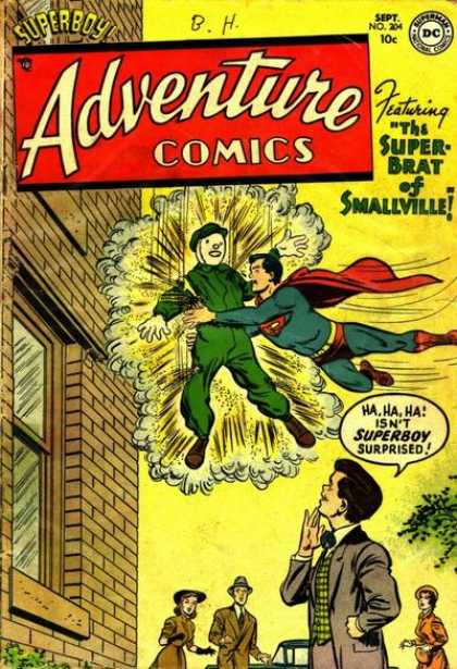 Adventure Comics 204 - Superboy - Super-brat - Smallville - Dummy - Surprised