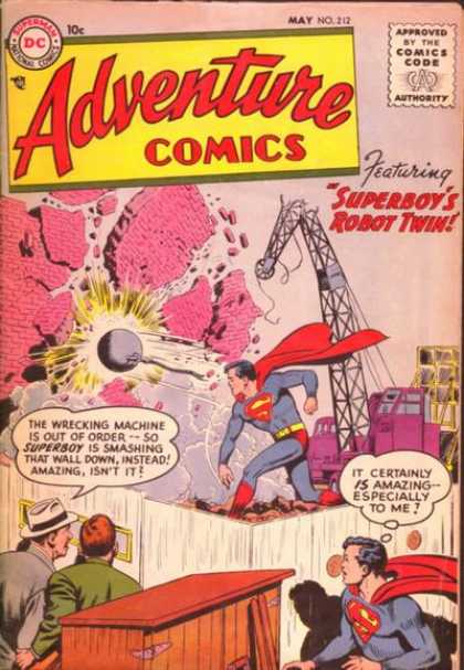 Adventure Comics 212 - Robot - Superboy - Curt Swan