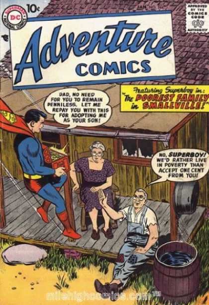 Adventure Comics 244 - Superboy - House - Curt Swan
