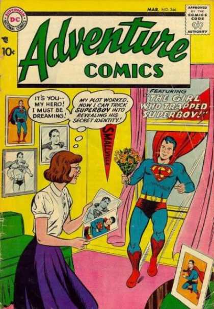 Adventure Comics 246 - Superboy - Superman - Window - Dc - Superhero - Curt Swan