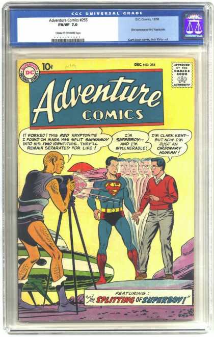 Adventure Comics 255 - Superman - Clark Kent - Superboy - Curt Swan