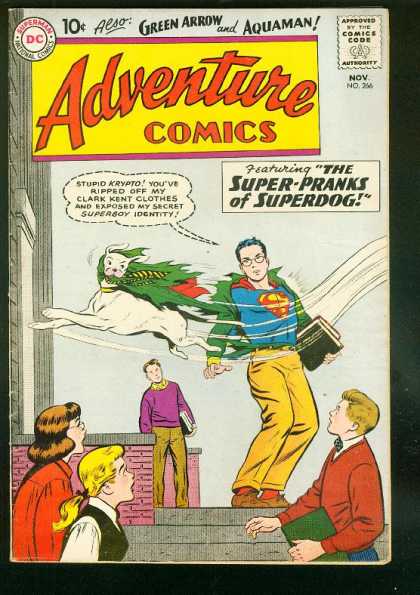 Adventure Comics 266 - Dog - Superman - Superdog - Superboy - Green Arrow - Curt Swan